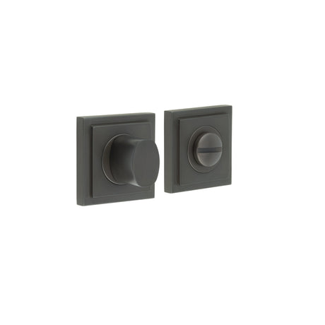 High quality image of Burlington - Turns & Releases Inner 3 Square Stepped Rose Dark Bronze Sku. BUR-81DB-152DB