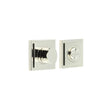 High quality image of Burlington - Turns & Releases Inner 3 Square Stepped Rose Polished Nickel Sku. BUR-81PN-152PN