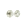 High quality image of Burlington - Turns & Releases Inner 3 Reeded Rose Satin Nickel Sku. BUR-81SN-53SN