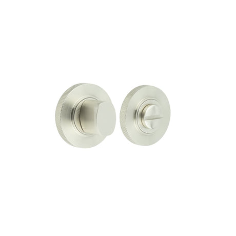 High quality image of Burlington - Turns & Releases Inner 3 Knurled Rose Satin Nickel Sku. BUR-81SN-55SN