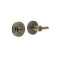 High quality image of Burlington - Easy Turn & Release Chamfered Rose Antique Brass Sku. BUR-82AB-51AB
