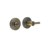 High quality image of Burlington - Easy Turn & Release Chamfered Rose Antique Brass Sku. BUR-82AB-51AB