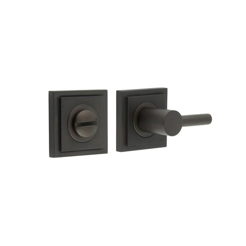 High quality image of Burlington - Easy Turn & Release Square Stepped Rose Dark Bronze Sku. BUR-82DB-152DB