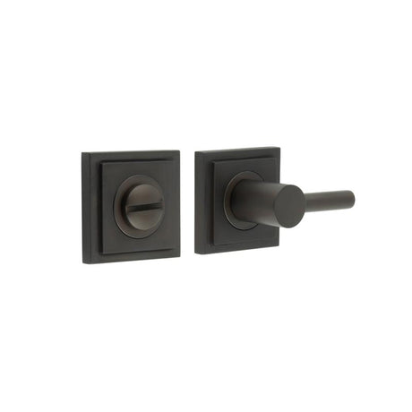 High quality image of Burlington - Easy Turn & Release Square Stepped Rose Dark Bronze Sku. BUR-82DB-152DB
