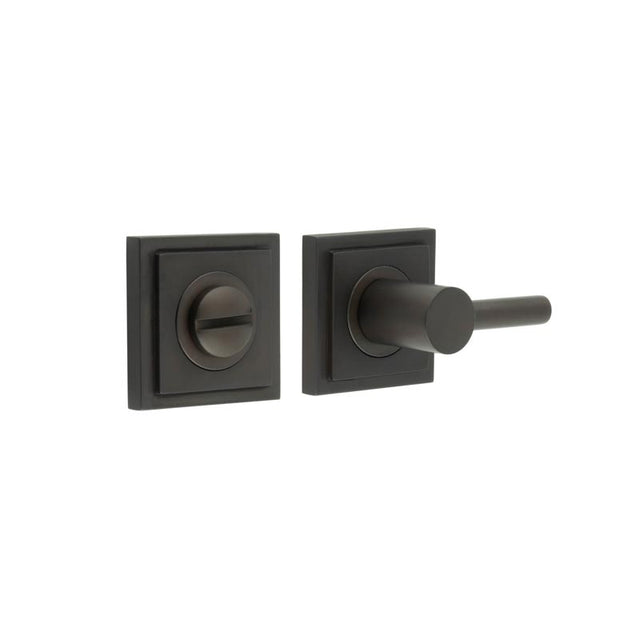 High quality image of Burlington - Easy Turn & Release Square Stepped Rose Dark Bronze Sku. BUR-82DB-152DB