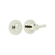 High quality image of Burlington - Easy Turn & Release Plain Rose Polished Nickel Sku. BUR-82PN-50PN