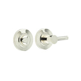 High quality image of Burlington - Easy Turn & Release Chamfered Rose Polished Nickel Sku. BUR-82PN-51PN