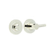 High quality image of Burlington - Easy Turn & Release Knurled Rose Polished Nickel Sku. BUR-82PN-55PN