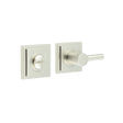 High quality image of Burlington - Easy Turn & Release Square Stepped Rose Satin Nickel Sku. BUR-82SN-152SN