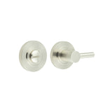 High quality image of Burlington - Easy Turn & Release Plain Rose Satin Nickel Sku. BUR-82SN-50SN