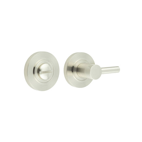 High quality image of Burlington - Easy Turn & Release Plain Rose Satin Nickel Sku. BUR-82SN-50SN