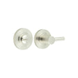 High quality image of Burlington - Easy Turn & Release Knurled Rose Satin Nickel Sku. BUR-82SN-55SN