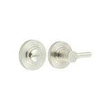 High quality image of Burlington - Easy Turn & Release Knurled Rose Satin Nickel Sku. BUR-82SN-55SN