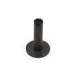 High quality image of Burlington - Knurled Wall Mounted Doorstops Knurled Rose Dark Bronze Sku. BUR-968DB-969DB