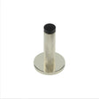 High quality image of Burlington - Knurled Wall Mounted Doorstops Plain Rose Polished Nickel Sku. BUR-968PN-971PN