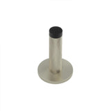 High quality image of Burlington - Knurled Wall Mounted Doorstops Knurled Rose Satin Nickel Sku. BUR-968SN-969SN