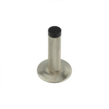 High quality image of Burlington - Knurled Wall Mounted Doorstops Chamfered Rose Satin Nickel Sku. BUR-968SN-972SN