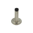High quality image of Burlington - Knurled Wall Mounted Doorstops Stepped Rose Satin Nickel Sku. BUR-968SN-973SN