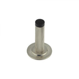 High quality image of Burlington - Knurled Wall Mounted Doorstops Stepped Rose Satin Nickel Sku. BUR-968SN-973SN
