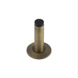 High quality image of Burlington - Plain Wall Mounted Door Stops Chamfered Rose Antique Brass Sku. BUR-970AB-972AB