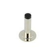 High quality image of Burlington - Plain Wall Mounted Door Stops Stepped Rose Polished Nickel Sku. BUR-970PN-973PN