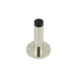 High quality image of Burlington - Plain Wall Mounted Door Stops Reeded Rose Polished Nickel Sku. BUR-970PN-974PN