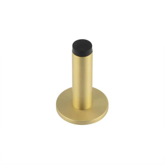High quality image of Burlington - Plain Wall Mounted Door Stops Plain Rose Satin Brass Sku. BUR-970SB-971SB