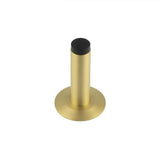 High quality image of Burlington - Plain Wall Mounted Door Stops Chamfered Rose Satin Brass Sku. BUR-970SB-972SB