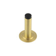 High quality image of Burlington - Plain Wall Mounted Door Stops Stepped Rose Satin Brass Sku. BUR-970SB-973SB