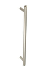 High quality image of Burlington - Belgrave Pull Handles 425 X 20mm Bolt Through Satin Nickel Sku. BUR1000SN