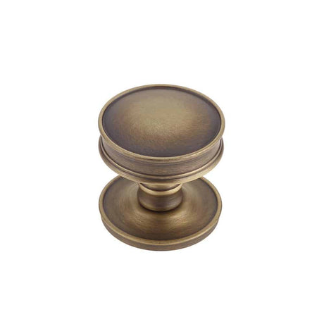 High quality image of Burlington - Berkeley Mortice Door Knob Antique Brass Sku. BUR100AB