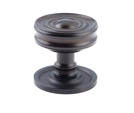 This is an image showing the Burlington - Bloomury Mortice knob - Dark Bronze available to order from Trade Door Handles in Kendal