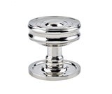 High quality image of Burlington - Bloomsbury Mortice Door Knob Polished Nickel Sku. BUR101PN