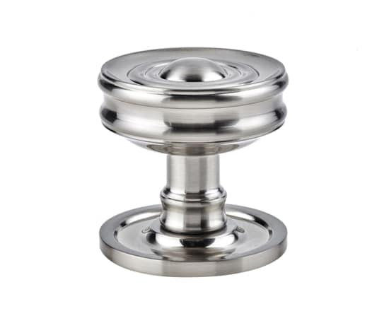 High quality image of Burlington - Bloomsbury Mortice Door Knob Satin Nickel Sku. BUR101SN
