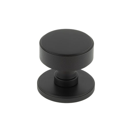 High quality image of Burlington - Westbourne Mortice Door Knob Black Sku. BUR102MB