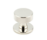 High quality image of Burlington - Westbourne Mortice Door Knob Polished Nickel Sku. BUR102PN