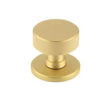 High quality image of Burlington - Westbourne Mortice Door Knob Satin Brass Sku. BUR102SB