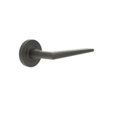 High quality image of Burlington - Mayfair Door Handle on Plain Rose Dark Bronze Sku. BUR10KIT79
