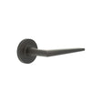 High quality image of Burlington - Mayfair Door Handle on Knurled Rose Dark Bronze Sku. BUR10KIT83