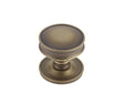 High quality image of Burlington - Berkeley Cupboard Knobs Antique Brass Sku. BUR110AB