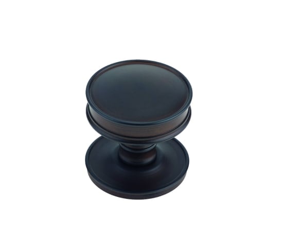 This is an image showing the Burlington - Berkeley cupboard knob - Dark Bronze available to order from Trade Door Handles in Kendal