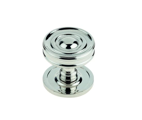 High quality image of Burlington - Bloomsbury Cupboard Knobs Polished Nickel Sku. BUR111PN