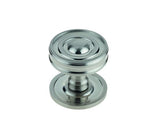 High quality image of Burlington - Bloomsbury Cupboard Knobs Satin Nickel Sku. BUR111SN