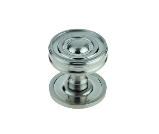 High quality image of Burlington - Bloomsbury Cupboard Knobs Satin Nickel Sku. BUR111SN