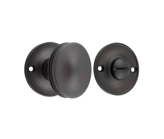 This is an image showing the Burlington - 40mm DB Turn & release available to order from Trade Door Handles in Kendal