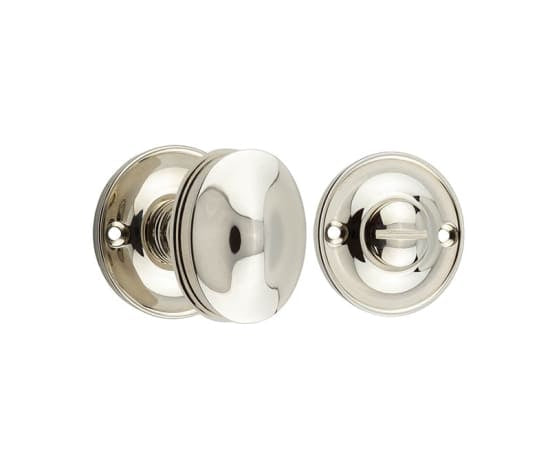 High quality image of Burlington - 40mm Turn & Release Polished Nickel Sku. BUR120PN