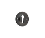 High quality image of Burlington - 40mm Standard Keyway Escutcheon 40MM Dark Bronze Sku. BUR121DB