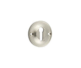 High quality image of Burlington - 40mm Standard Keyway Escutcheon 40MM Satin Nickel Sku. BUR121SN