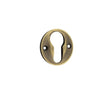 High quality image of Burlington - 40mm Euro Profile Escutcheon 40MM Antique Brass Sku. BUR122AB