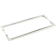 High quality image of Burlington - Westminster Pull Handles 425 X 20mm Back to Back Polished Nickel Sku. BUR130PNB2B